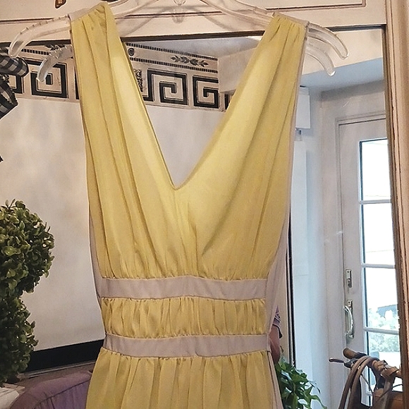 Gorgeous Luxite Vintage 👑 Grecian Style Nightgown  S - Picture 1 of 11